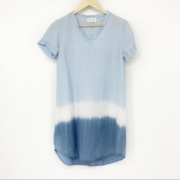 Anthropologie Bella Dahl Dip Dye Chambray Dress XS - Picture 10 of 10